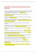 PGA 3&period;0 Level 2 Study Guide Questions and Answers 100&percnt; Pass