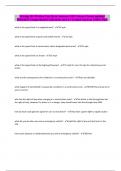 Driving 101 Written Test Qs & Answers &lpar;100 &percnt;Score&rpar; Latest updated 2024&sol;2025 Comprehensive Questions and A&plus; Graded Answers &vert; 100&percnt; Pass