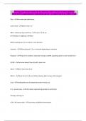 Driving 101 Exam Guide Qs & Answers &lpar;100 &percnt;Score&rpar; Latest updated 2024&sol;2025 Comprehensive Questions and A&plus; Graded Answers &vert; 100&percnt; Pass