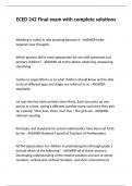 ECED 242 Final exam with complete solutions