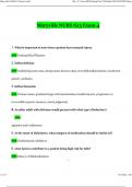 Maryville NURS 623 Exam 4 Questions and Verified Answers &lpar;2024 &sol; 2025&rpar; 100&percnt; Guarantee Pass
