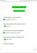 VMO Study Guide Exam Questions and Verified Answers &lpar;2024 &sol; 2025&rpar; 100&percnt; Guarantee Pass