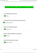 VMO OSFM Study Guide Questions and Verified Answers &lpar;2024 &sol; 2025&rpar; 100&percnt; Guarantee Pass