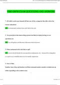 VMO OSFM ACTUAL EXAM 2024 Questions and Verified Answers &lpar;2024 &sol; 2025&rpar; 100&percnt; Guarantee Pass