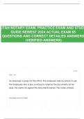 UTAH NOTARY EXAM&comma; PRACTICE EXAM AND STUDY GUIDE NEWEST 2024 ACTUAL EXAM 65 QUESTIONS AND CORRECT DETAILED ANSWERS &lpar;VERIFIED ANSWERS&rpar;