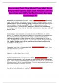 Discounted Cash Flow Model Exam Wall Street Prep Latest Update 2024-2025 Actual Exam 150 Questions and 100&percnt; Verified Correct Answers Guaranteed A&plus;