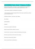 &lpar;ANSWERED&rpar; Patho Week 9 Diabetes Mellitus 