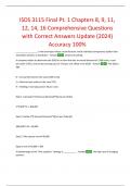 CIS 505 Week 1 2024 Update Comprehensive Questions with Correct Answers Accuracy 100&percnt;