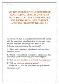 ATI 2019 FUNDAMENTALS PROCTORED  EXAM ACTUAL EXAM 70 QUESTIONS  WITH DETAILED VERIFIED ANSWERS  AND RATIONALES &lpar;100&percnt; CORRECT  ANSWERS&rpar; &sol;ALREADY GRADED A&plus;