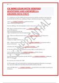 CK NBME EXAM&period;WITH VERIFIED QUESTIONS AND ANSWERS&period;A&plus; GRADED&period;2024&sol;2025&period;