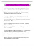 Avit 324 block 16 Exam Qs & Answers &lpar;100 &percnt;Score&rpar; Latest updated 2024&sol;2025 Comprehensive Questions A&plus; Graded Answers &vert; 100&percnt; Pass