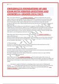 UWF&period;EDF6225-FOUNDATIONS OF ABA EXAM&period;WITH VERIFIED QUESTIONS AND ANSWERS&period;A&plus; GRADED&period;2024&sol;2025&period;