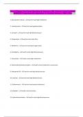 Dental Pharm Oral Exam Questions & Answers &lpar;100 &percnt;Score&rpar; Latest Updated 2024&sol;2025 Comprehensive Questions A&plus; Graded Answers &vert; 100&percnt; Pass