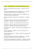 GFACT &ndash; QUESTIONS & ACCURATE ANSWERS &lpar;100&percnt;&rpar;