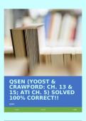 QSEN &lpar;YOOST & CRAWFORD&colon; CH&period; 13 & 15&semi; ATI CH&period; 5&rpar; SOLVED 100&percnt; CORRECT&excl;&excl;