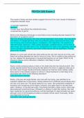 PSYCH 255 Exam 2 &vert; Questions with 100&percnt; Correct Answers