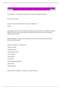 NURS 3444- Endocrine System Exam Questions & Answers &lpar;100 &percnt;Score&rpar; Latest Updated 2024&sol;2025 Comprehensive Questions A&plus; Graded Answers &vert; 100&percnt; Pass