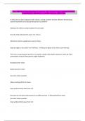Nurs 3444 Final Exam Questions & Answers &lpar;100 &percnt;Score&rpar; Latest Updated 2024&sol;2025 Comprehensive Questions A&plus; Graded Answers &vert; 100&percnt; Pass