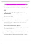 NURS 3444 NCLEX &num;9 Exam Questions & Answers &lpar;100 &percnt;Score&rpar; Latest Updated 2024&sol;2025 Comprehensive Questions A&plus; Graded Answers &vert; 100&percnt; Pass