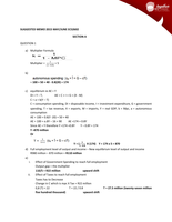 ECS2602 Macroeconomics - exam pack
