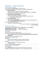 Economie Hoofdstuk 18