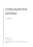 consumentengedrag samenvatting