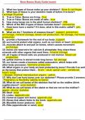 Bone formation EXAM QUESTIONS AND 100&percnt; CORRECT ANSWERS WITH STUDY GUIDE LATEST &lpar;BRAND NEW&excl;&excl;&rpar;