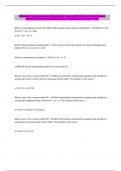 Differential Equations Exam 2 Questions & Answers &lpar;100 &percnt;Score&rpar; Latest Updated 2024&sol;2025 Comprehensive Questions A&plus; Graded Answers &vert; 100&percnt; Pass