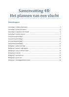 4B Plannen van een vlucht: hoorcolleges, werkcolleges en werkgroepen samenvatting