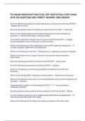  PSI ONLINE MANICURIST PRACTICAL TEST 2024 ACTUAL LATEST EXAM WITH 100 QUESTIONS AND CORRECT ANSWERS 100&percnt; GRADED