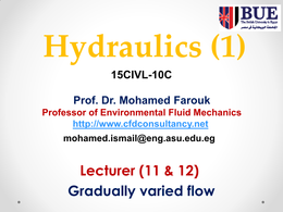 lec 8  for Hydraulics 1