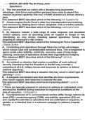 SNCOA JNT-301S THE AIR FORCE JOINT OPERATIONS &lpar;Q & A&rpar; GRADED A&plus;