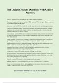 HR Chapter 3 Exam Questions With Correct Answers&period;