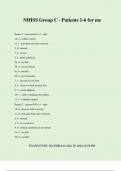 NIHSS Group C - Patients 1-6 for me