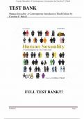 Test bank - for Human Sexuality A Contemporary Introduction by Caroline F&period; Pukall&comma; All Chapters 1-19 &vert; Complete Guide A&plus;