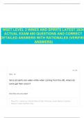 WSET LEVEL 2 WINES AND SPIRITS LATEST 2024 ACTUAL EXAM 400 QUESTIONS AND CORRECT DETAILED ANSWERS WITH RATIONALES &lpar;VERIFIED ANSWERS&rpar;