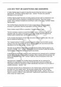 LOA SIG TEST &num;6 QUESTIONS AND ANSWERS