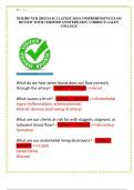 NUR280&sol; NUR 280 EXAM 2 LATEST 2024 COMPREHENSIVE EXAM  REVIEW WITH VERIFIED ANSWERS&vert; 100&percnt; CORRECT GALEN  COLLEGE