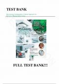 Test Bank - for Microbiology Fundamentals A Clinical Approach 3rd Edition by Marjorie Kelly Cowan&comma; All Chapters &vert; Complete Guide A&plus;