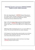 SIDA Badge Questions and Answers &lpar;VERIFIED ANSWERS GRADE A&rpar; LATEST UPDATE 2024&sol;2025