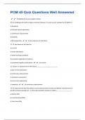 POM 45 Quiz Questions Well Answered&vert;2024