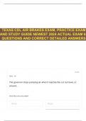 TEXAS CDL AIR BRAKES EXAM&comma; PRACTICE EXAM AND STUDY GUIDE NEWEST 2024 ACTUAL EXAM 65 QUESTIONS AND CORRECT DETAILED ANSWERS 
