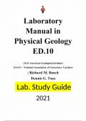 laboratory manual for physical geology edition10