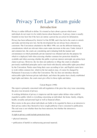 privacy and breach of confidence tort law exam study guide