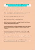 Fluids and electrolytes for Exam &num;2 -Questions with Correct Answers&sol; Verified&sol; Latest Update