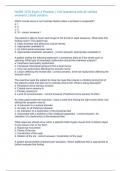 NURS 7470 Exam 3 Practice &lpar; 140 Questions with all verified answers&rpar; Latest solution