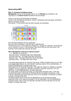 Samenvatting Management, Planning en Intern Controle blok 12
