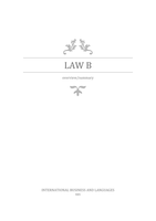 Summary Law B/Recht B IBL jaar 2 