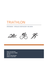 Triathlon verslag 2017 SGM / Sportkunde