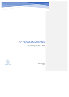 Volledige samenvatting OO Programmeren II
